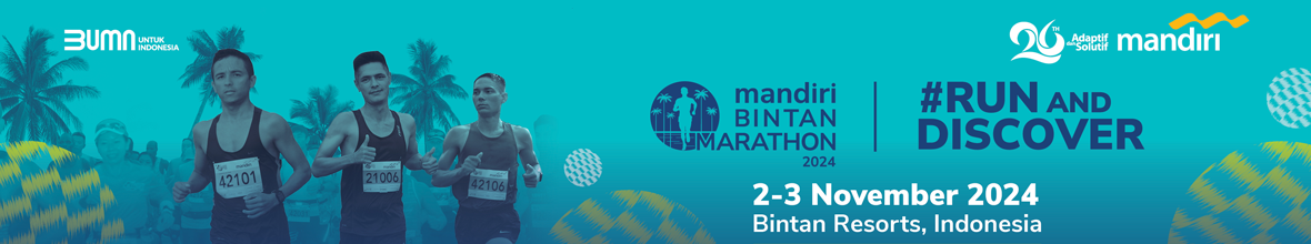 Banner Mandiri Bintan Marathon 2024